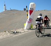 Der rote Lappen: Noch 1 km