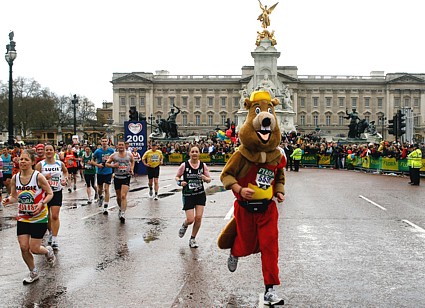 London Marathon 2008 - Finish