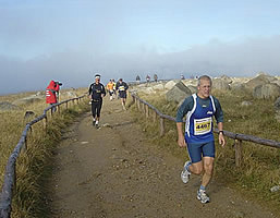 Die letzten Meter vor dem Gipfel