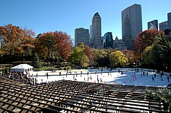 Wintry pleasure: Ice skating in Southern Central Park