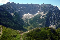 Winklkar im Zahmen Kaiser, vom Heuberg (1603m)