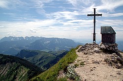 Auf dem Geigelstein im Chiemgau (1661m)