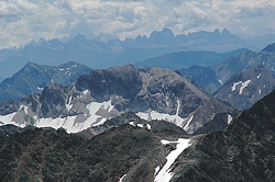 Blick zum Rosengarten