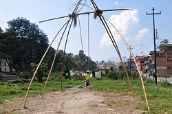 Schwungvoll: Schaukeln auf dem ko-Spielplatz