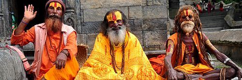 Sadhus: Auch Asketen ist ein Lcheln erlaubt